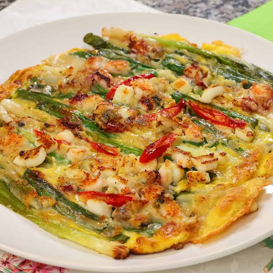 Haemul Pajeon Korean Seafood Pancake