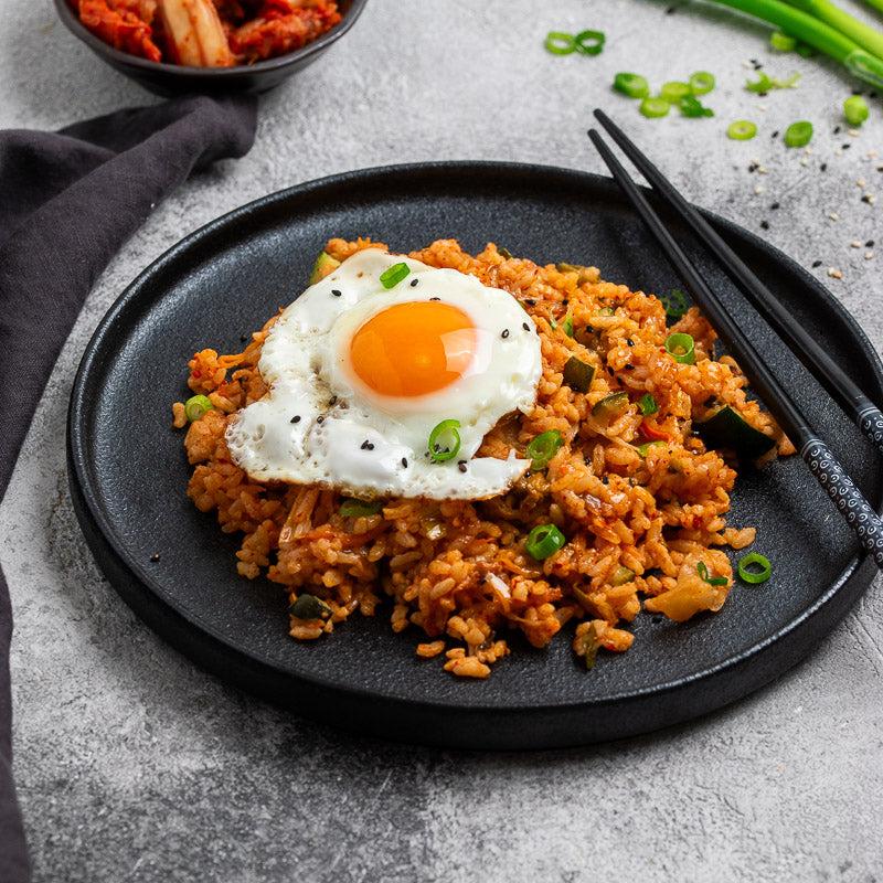 Kimchi Fried Rice Korean rice dish with egg