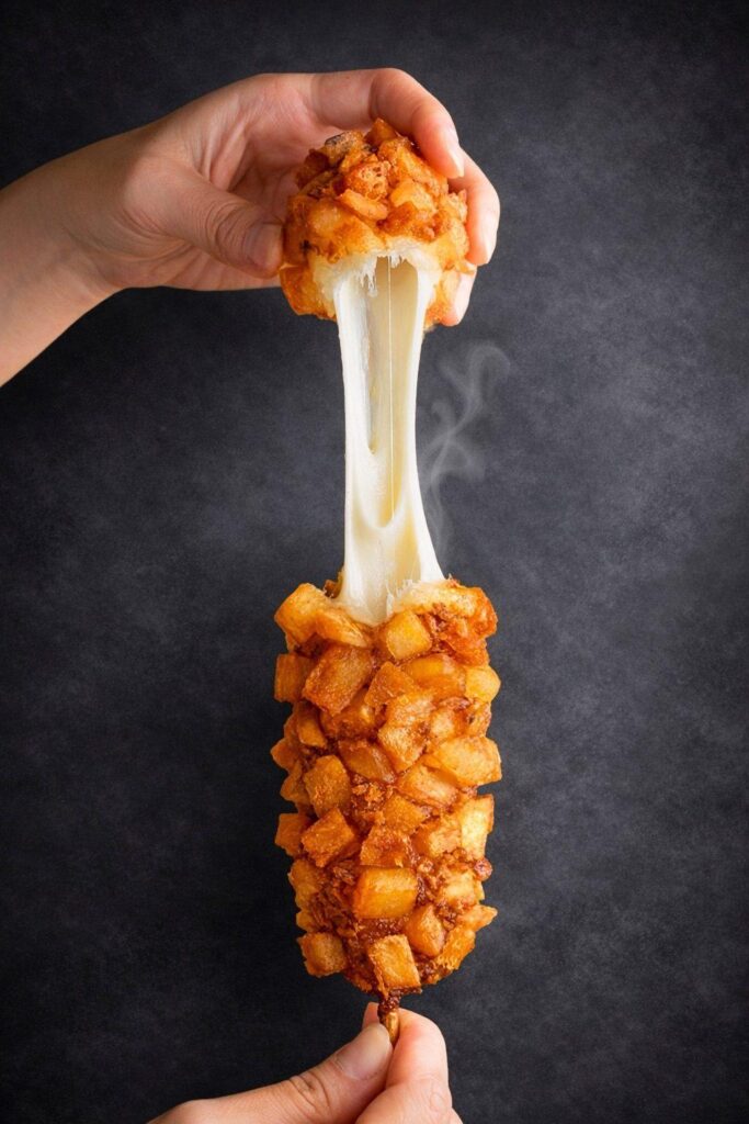 Korean Corn Dog street food