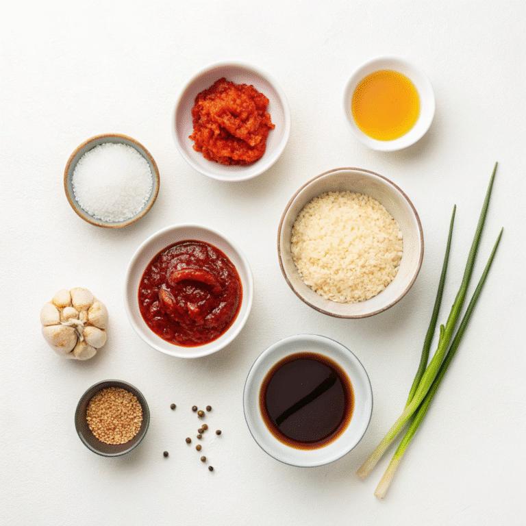 Korean gochujang red pepper paste